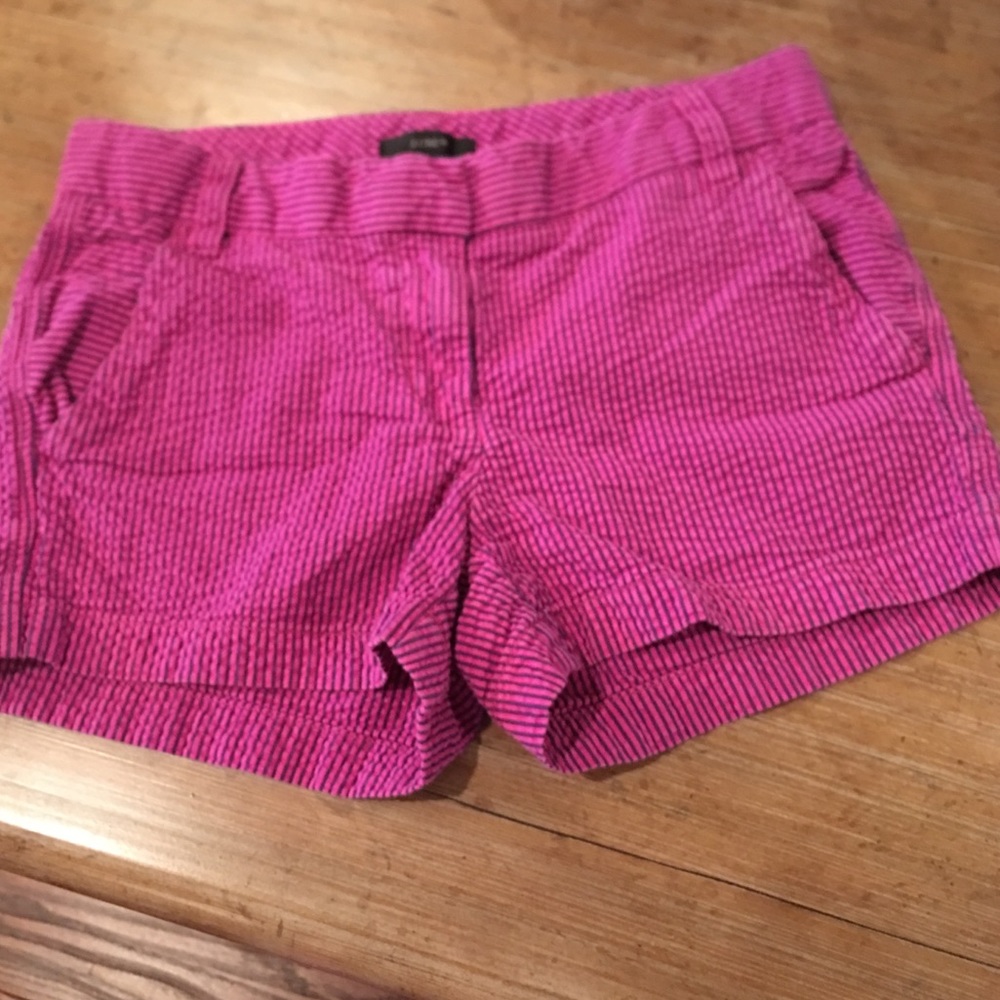 JCREW Seersucker Women’s 3 inch Shorts Size 0